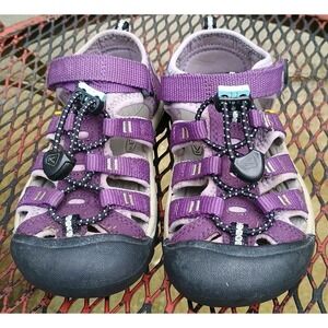 KEEN Kids Purple Water Sandals Youth Boys Girls Shoes Size 12